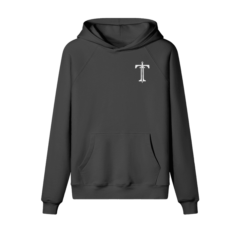 Tenacity White Sword Hoodie