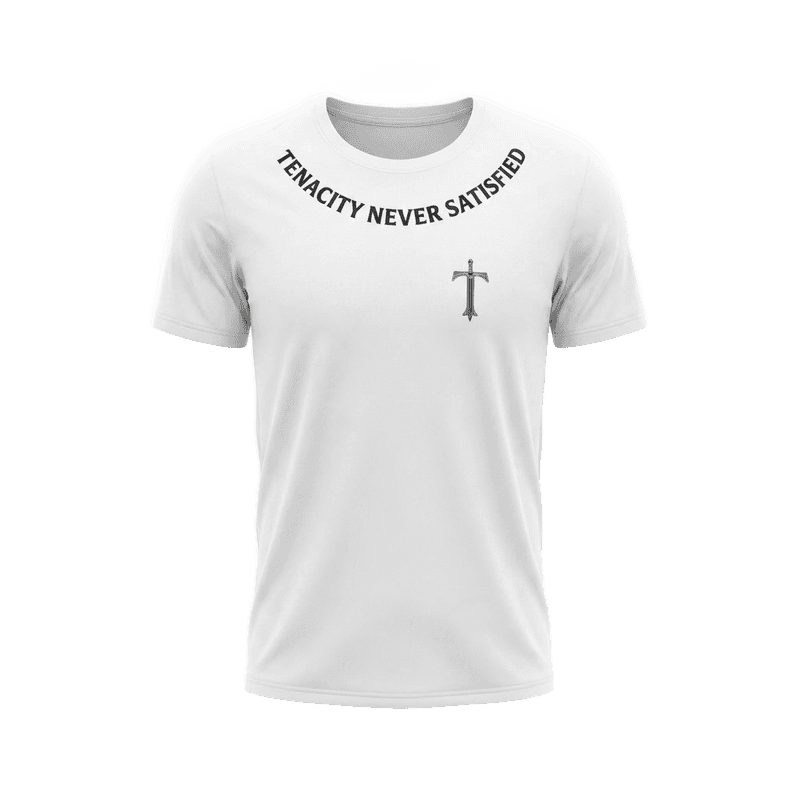 Tenacity Never Satisfied Athletic Tee