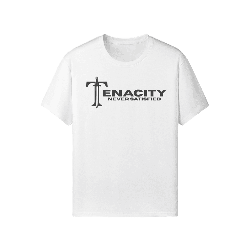 Tenacity Sword Logo Tee (Black Print)